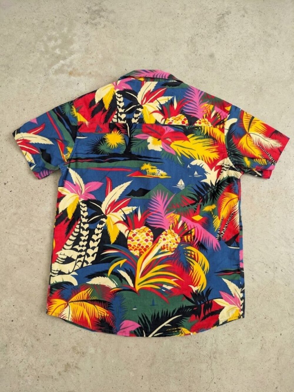 Evolution in Design Tropical Hawaiian Short Sleeve Shirt Size M - Picture 4 of 4